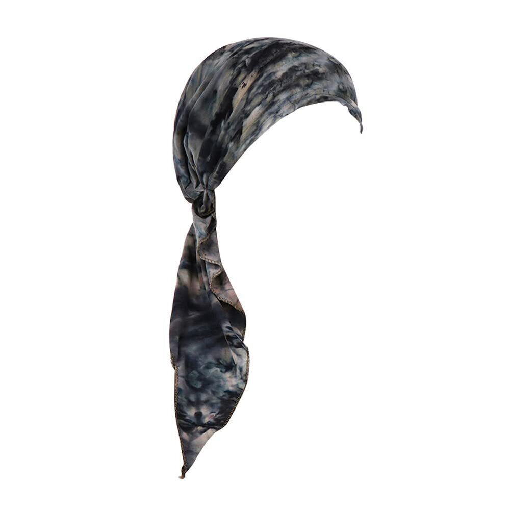1619 Pre-Tied Bandana Turban Hat Chemo Cancer Headscarf Headwraps Headwear